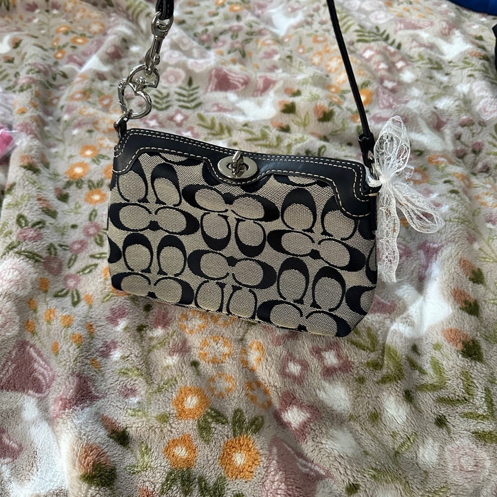 Coach Turnlock Handbag